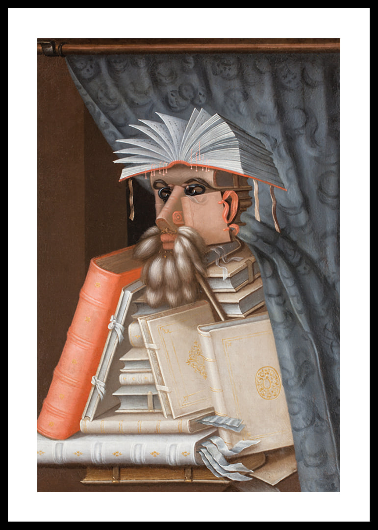 The Librarian By Giuseppe Arcimboldo-12