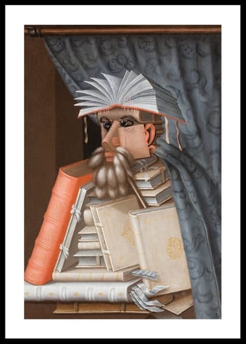 Poster The Librarian By Giuseppe Arcimboldo