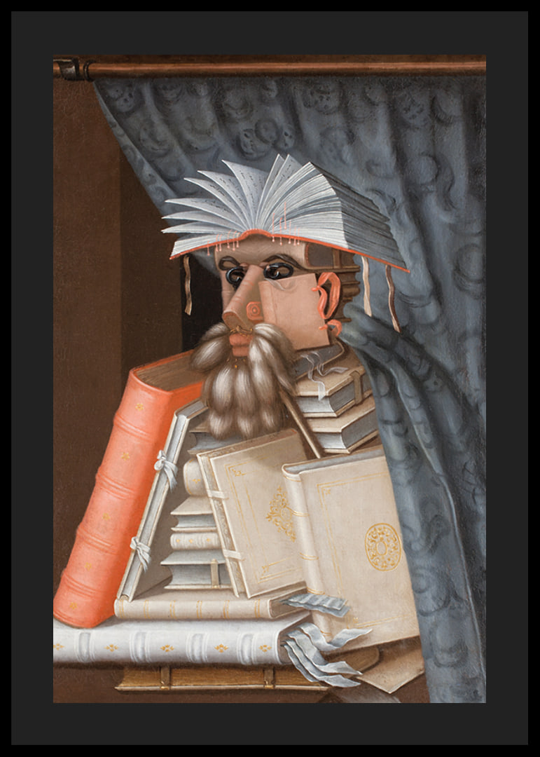 The Librarian By Giuseppe Arcimboldo-12