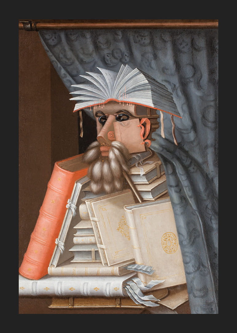 The Librarian By Giuseppe Arcimboldo-12