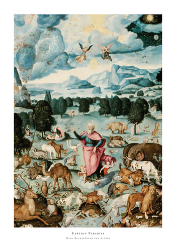 Juliste Earthly Paradise By Hans Bocksberger der Altere