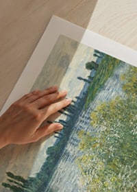Banks of the Seine By Claude Monet-11