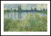 Banks of the Seine By Claude Monet-0
