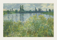 Banks of the Seine By Claude Monet-5