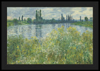 Banks of the Seine By Claude Monet-6
