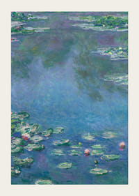 Water Lilies By Claude Monet-5