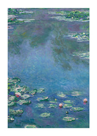 Water Lilies By Claude Monet-3