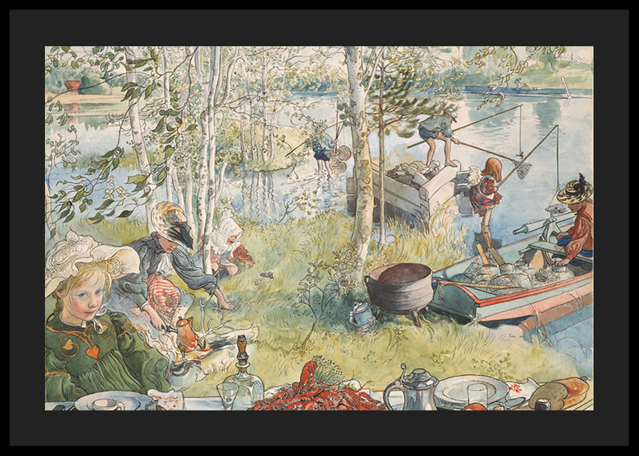 Crayfishing By Carl Larsson-12