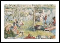Crayfishing By Carl Larsson-0