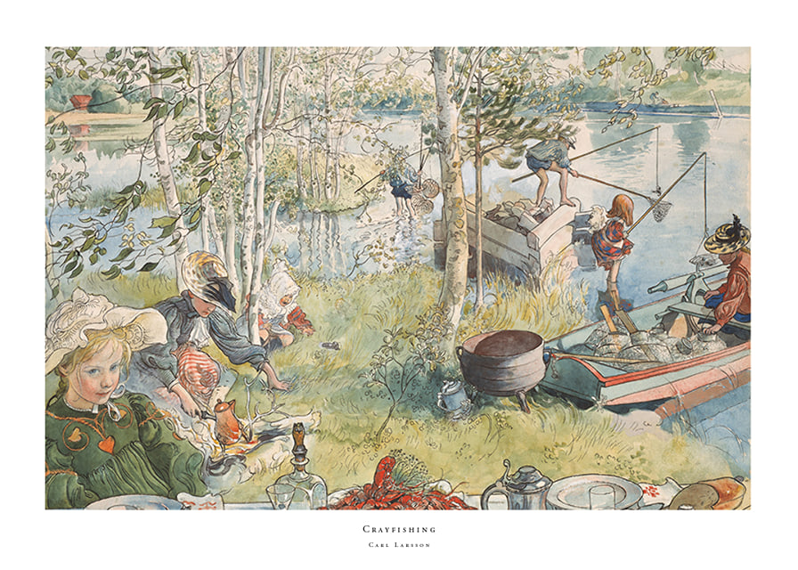 Kräftfångst By Carl Larsson-12