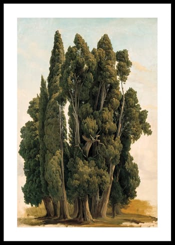 Poster Villa d'Este By Gustaf Wilhelm Palm