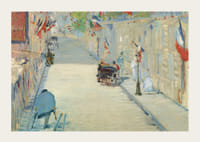 The Rue Mosnier With Flags By Édouard Manet-5