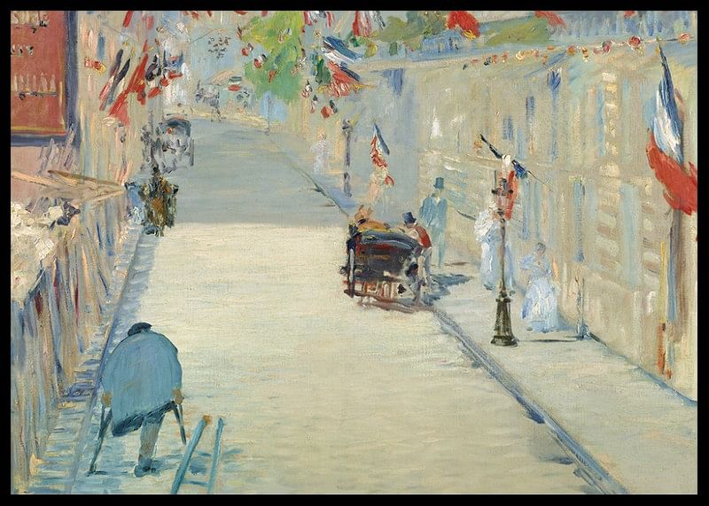 The Rue Mosnier With Flags By Édouard Manet-12