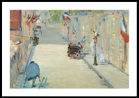 The Rue Mosnier With Flags By Édouard Manet-2