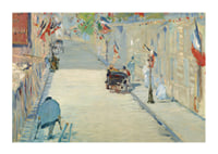 The Rue Mosnier With Flags By Édouard Manet-3