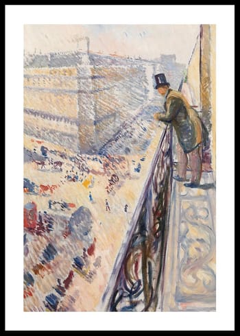 Poster Rue Lafayette By Edvard Munch