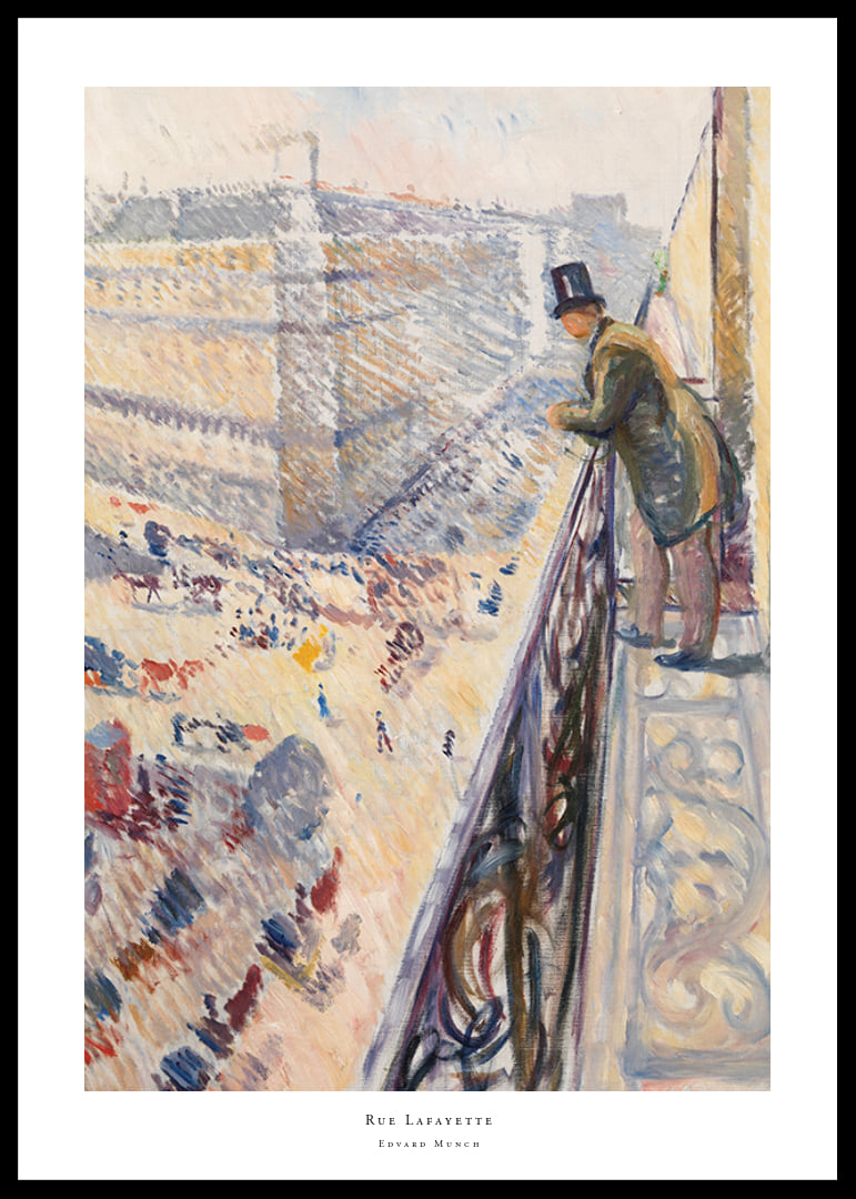 Rue Lafayette By Edvard Munch-12