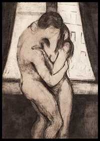 The Kiss By Edvard Munch-8