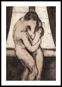 The Kiss By Edvard Munch-2