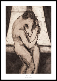 The Kiss By Edvard Munch-0