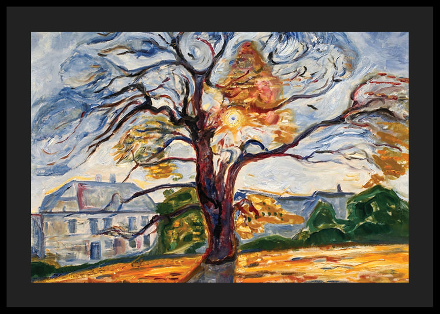 The Oak By Edvard Munch-12