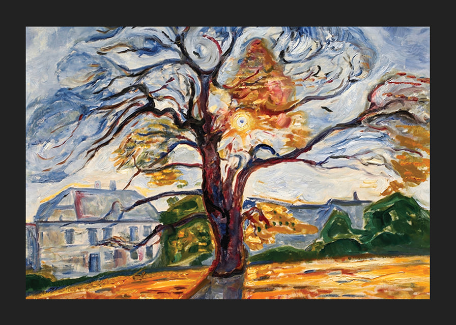 The Oak By Edvard Munch-12