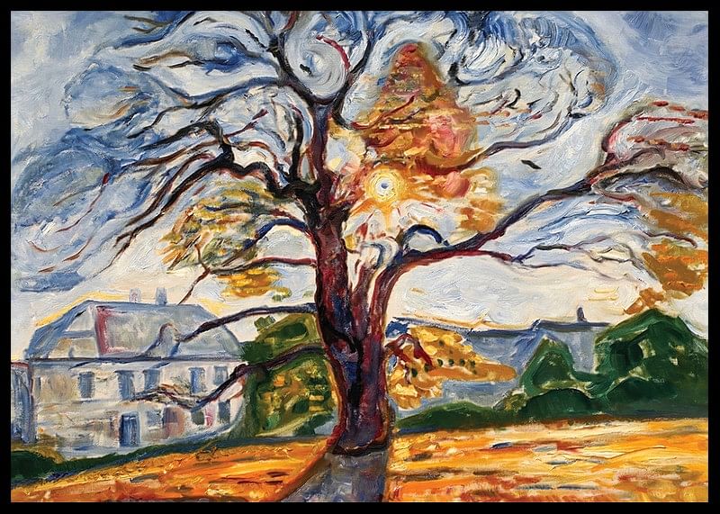 The Oak By Edvard Munch-12