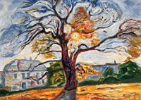 The Oak By Edvard Munch-9