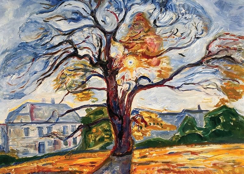The Oak By Edvard Munch-12