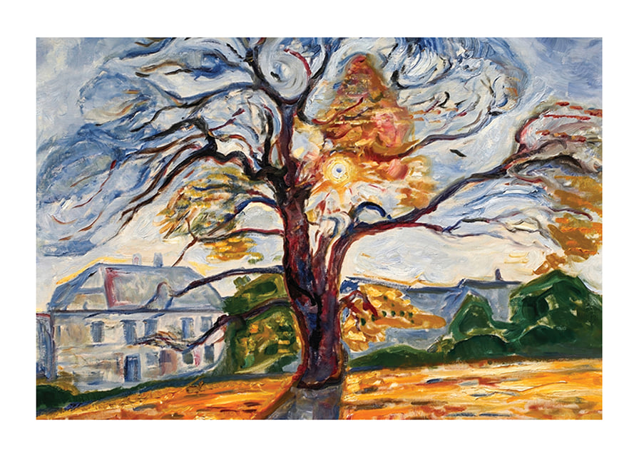 The Oak By Edvard Munch-12
