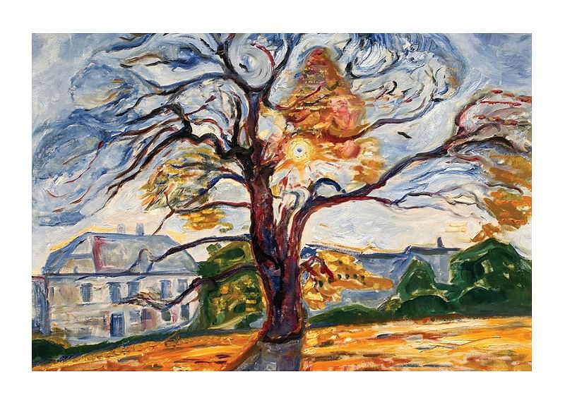 The Oak By Edvard Munch-12