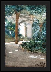 Garden in Algiers By Anders Zorn-6