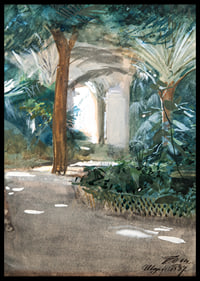 Garden in Algiers By Anders Zorn-8