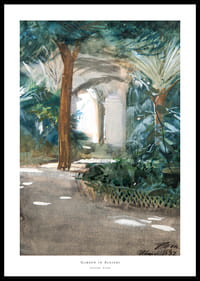 Trädgård i Alger By Anders Zorn-0
