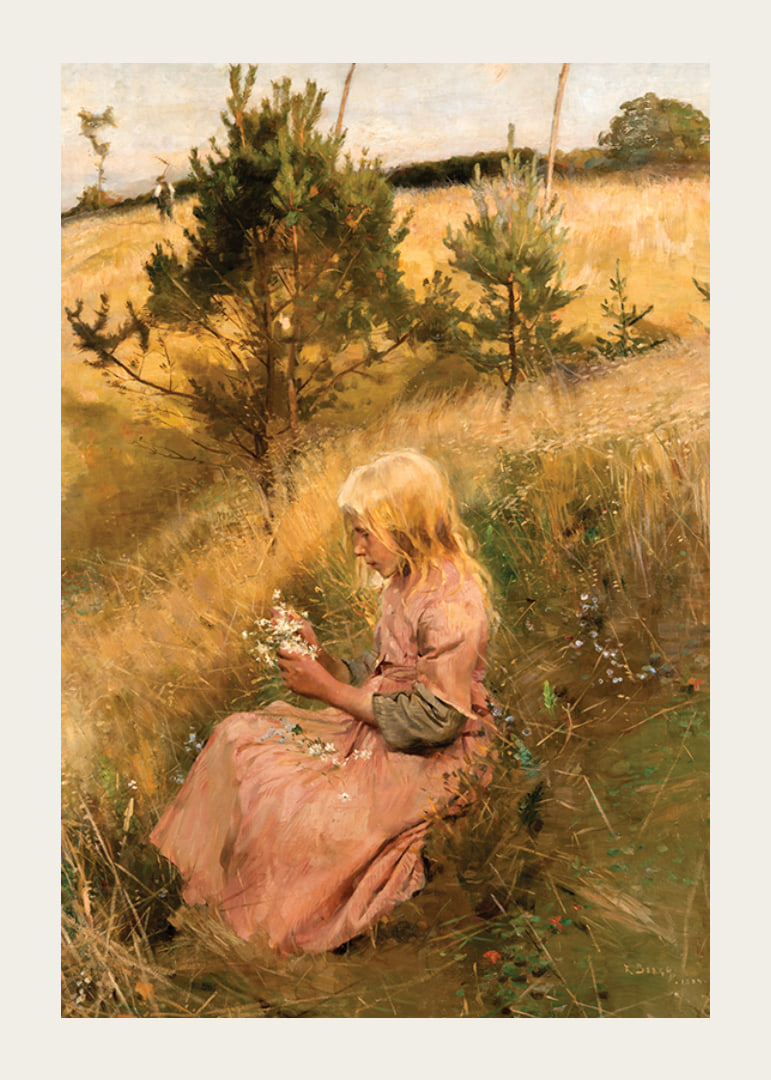 Blomsterplockerska By Richard Bergh-12