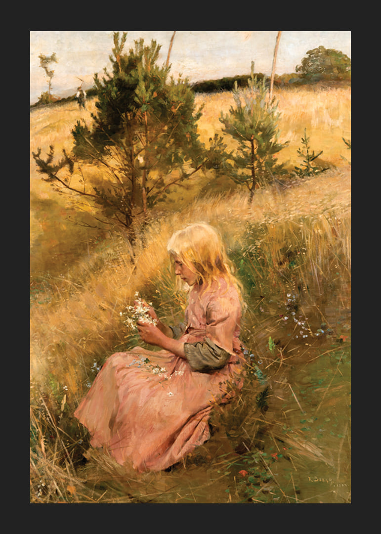 Blomsterplockerska By Richard Bergh-12