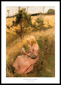 Blomsterplockerska By Richard Bergh-0