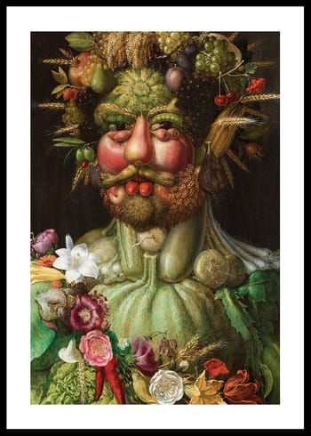 Juliste Vertumnus By Giuseppe Arcimboldo