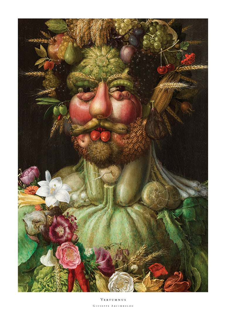 Vertumnus By Giuseppe Arcimboldo-12