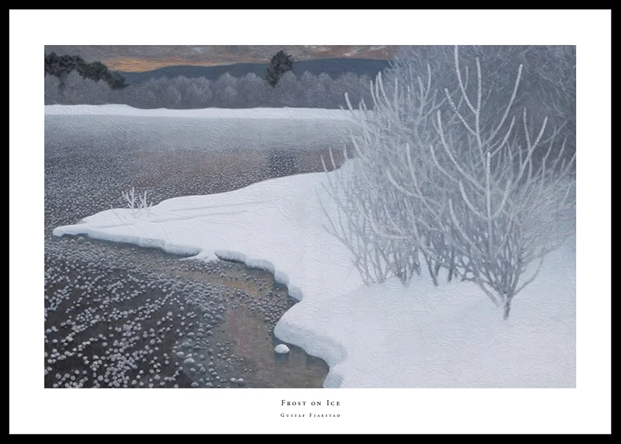 Frost on Ice By Gustaf Fjaestad-12