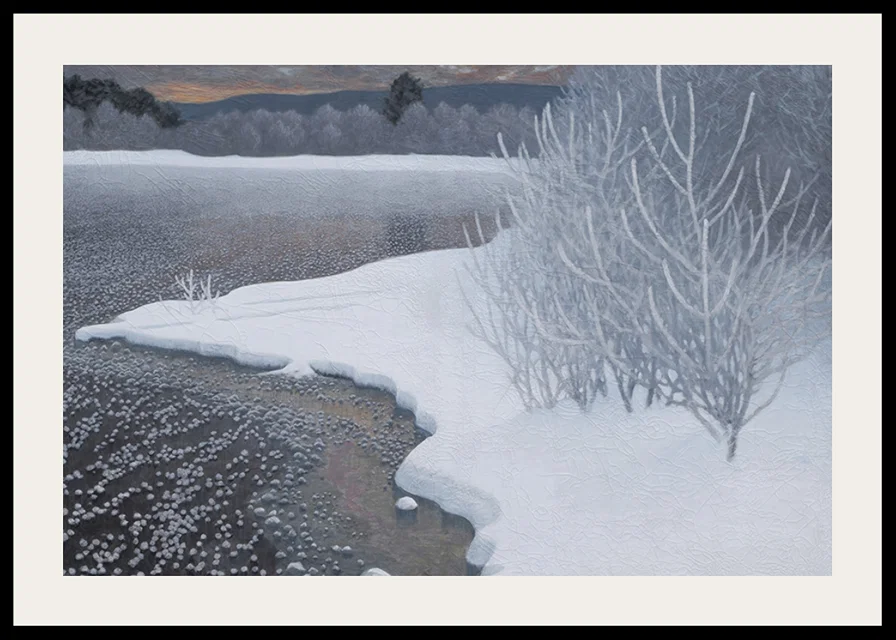 Frost on Ice By Gustaf Fjaestad-12