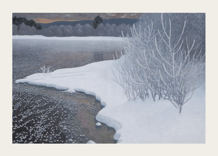 Frost on Ice By Gustaf Fjaestad-12