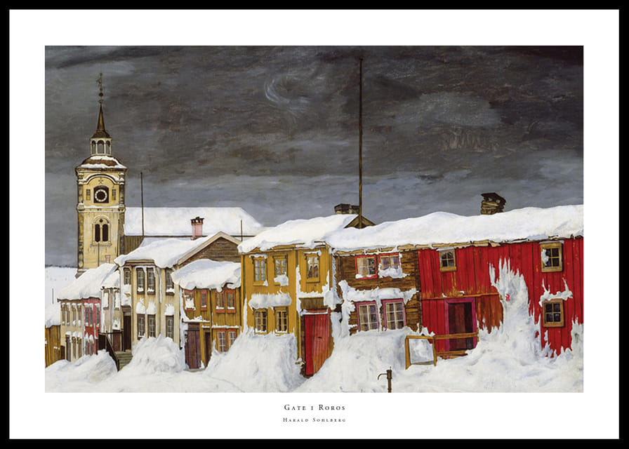 Gate i Roros By Harald Sohlberg-12