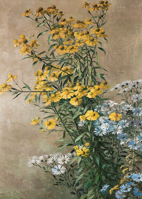 Fall Flowers By Gunnar Gunnarsson Wennerberg-12