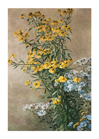 Fall Flowers By Gunnar Gunnarsson Wennerberg-3