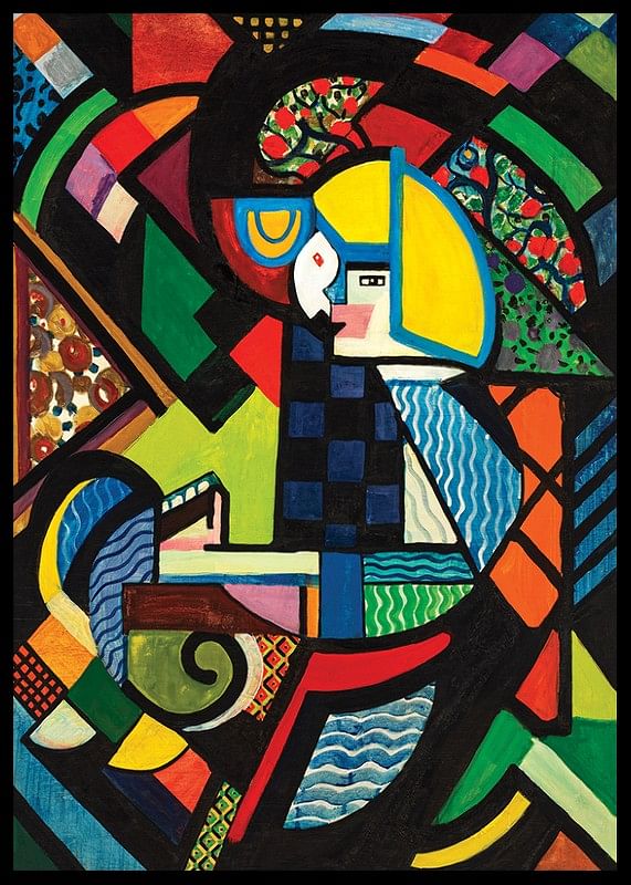 Daughter in a Rocker By H. Lyman Sayen-12