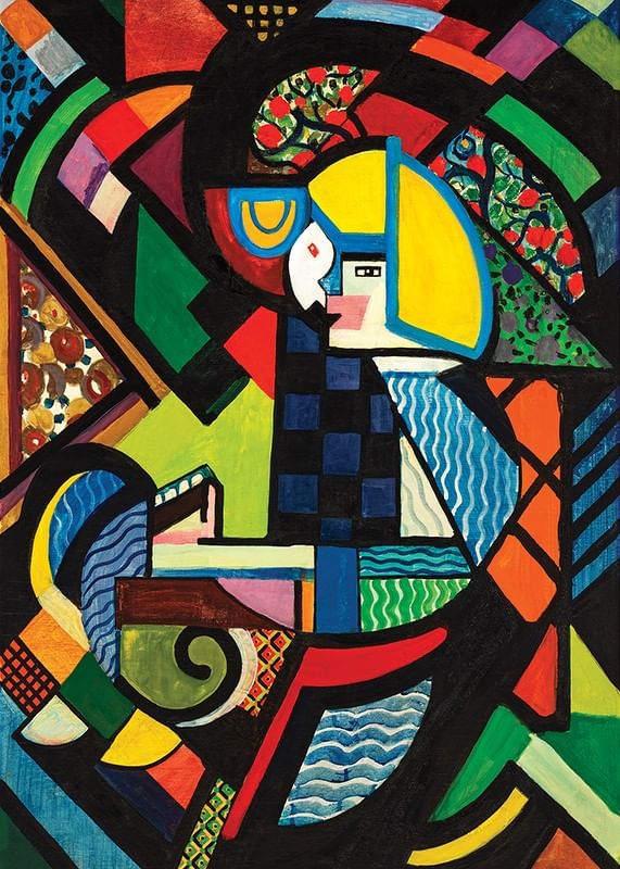 Daughter in a Rocker By H. Lyman Sayen-12