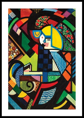 Poster Daughter in a Rocker By H. Lyman Sayen