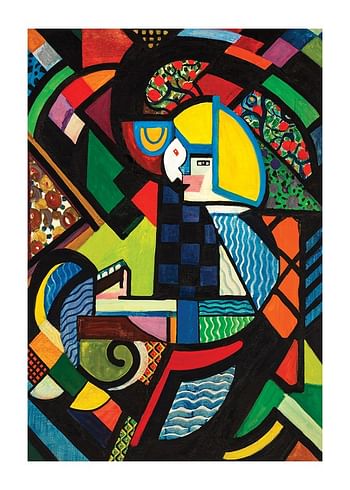 Poster Daughter in a Rocker By H. Lyman Sayen