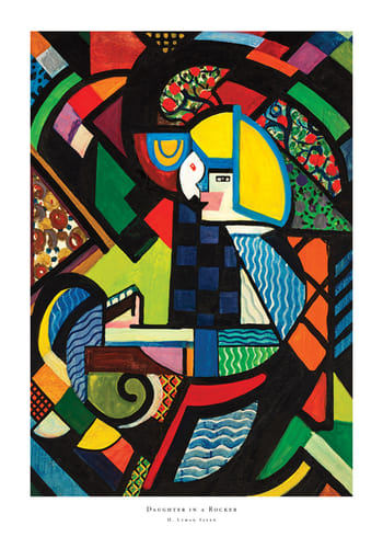 Plakat Daughter in a Rocker By H. Lyman Sayen